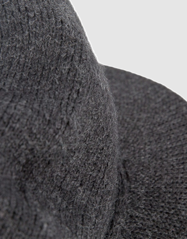 Max Alexander - European Made Charcoal Wool Beret Cap