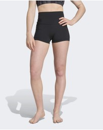 adidas Performance - All-Me Sculpt Booty Short Leggings Womens