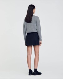 Sandro - Lara Woven Skirt