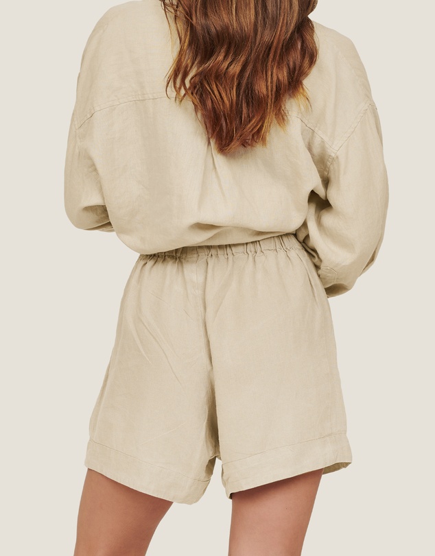 Carlotta + Gee - 100% Linen Shorts
