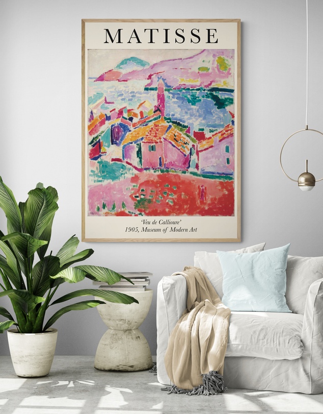 Inka Arthouse - Vue de Collioure Matisse Art Print
