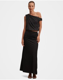 Forever New - Mimi Flute Maxi Skirt