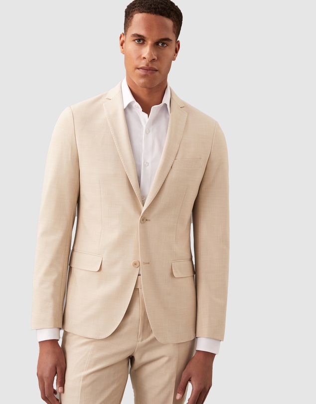 Calvin Klein - Sharkskin Performance Suit Jacket