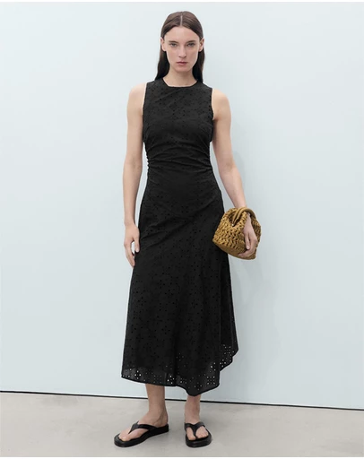 M.N.G - Peach Midi Dress