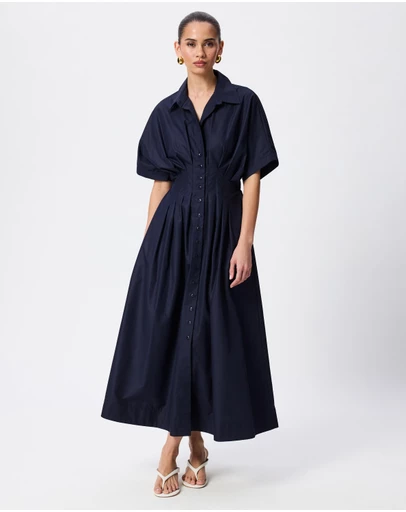 Tussah - Jemma Cinched Waist Shirt Dress