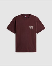 Tommy Jeans - Back Graphic Relaxed Crew Neck T-Shirt