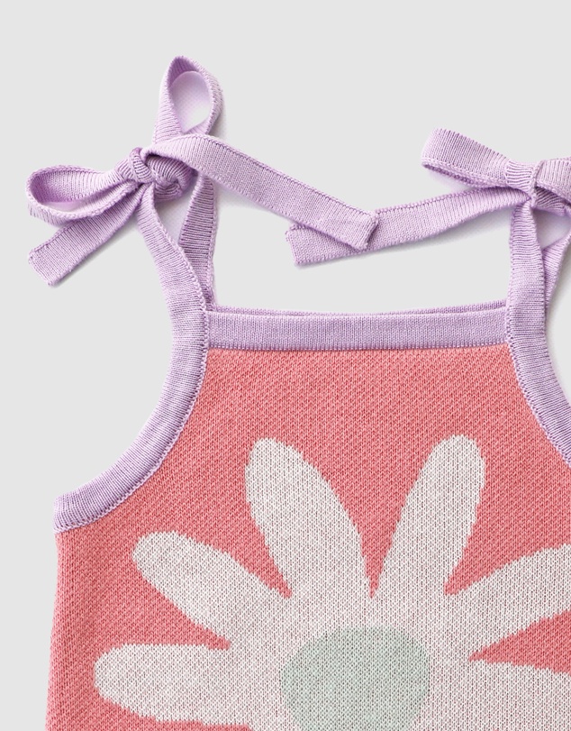 WITH LOVE FOR KIDS - Frills Knitted Dress - Kids