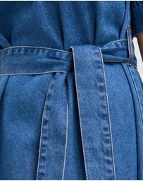 The Fated - Kate Denim Midi Dress