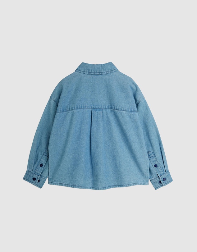 Mini Rodini - Lw Denim Skunk SP LS Shirt