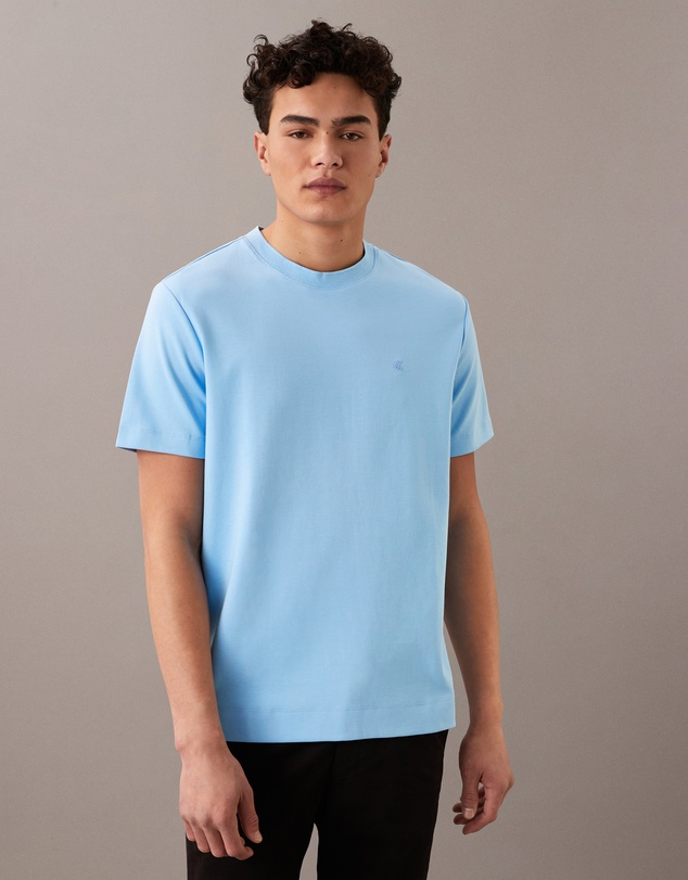 Calvin Klein - Embroidered Monogram Logo T-Shirt