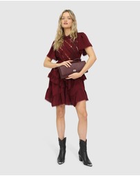 Belle & Bloom - The Softest Spell Ruffle Mini Dress