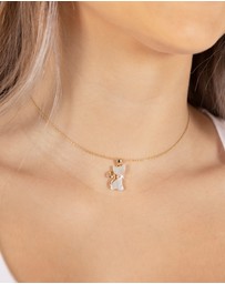 Mestige Kids - Little Whiskers Necklace - 18K Gold Plated