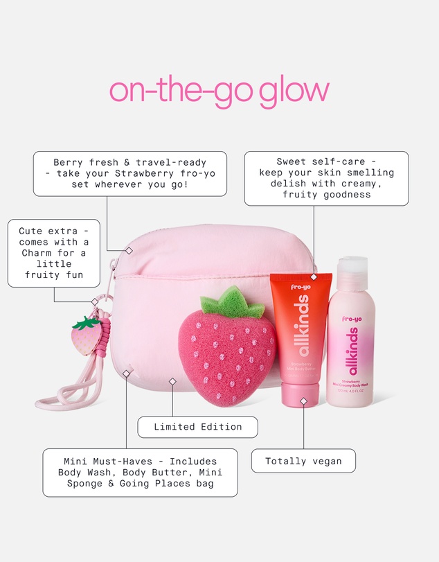 Allkinds - Strawberry Going Places Set