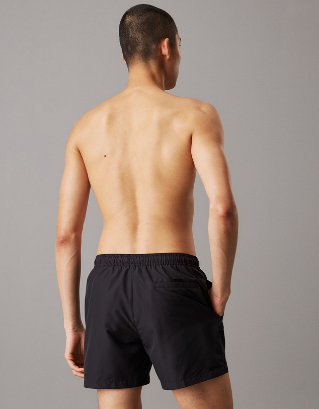 Calvin Klein - Logo Embroidery Medium Drawstring Swim Shorts