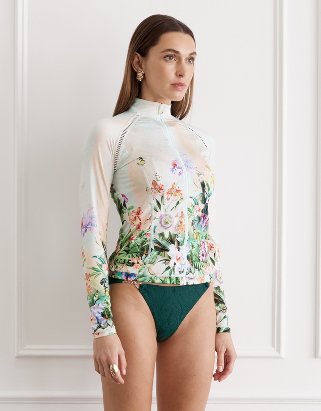 Aqua Blu Australia - Feuillage Hayley Rash Guard