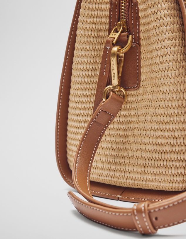 Country Road - Middle Zip Crossbody Bag