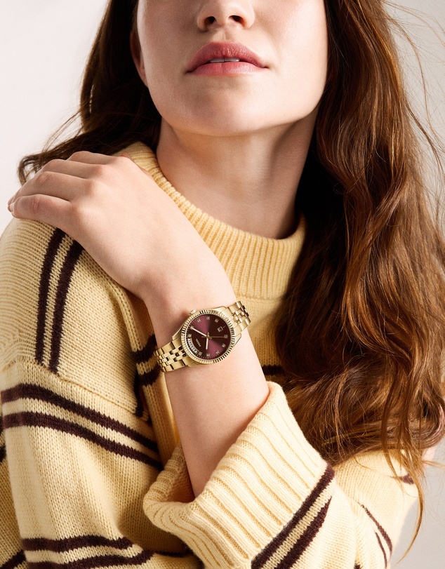 Fossil - Scarlette Gold Tone Analogue Watch