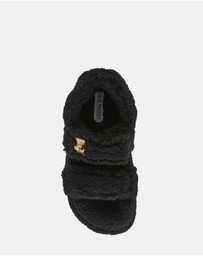 Steve Madden - Bigmona-F Black Sandals
