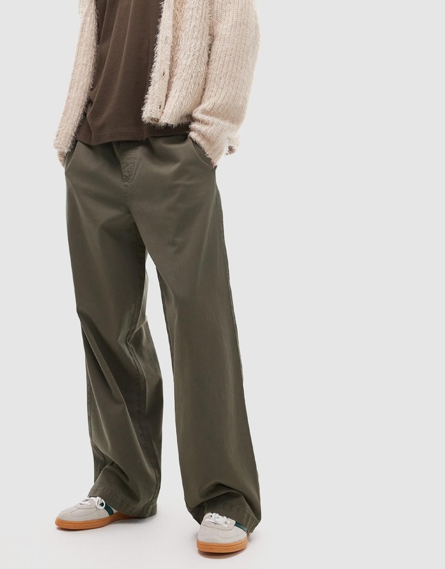 Topman - Baggy Fit Chino Trousers