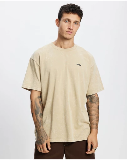 Under Armour - UA M HW OS Logo Wash SS T-Shirt