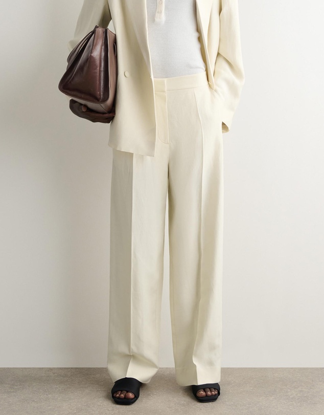 COS - Tailored Linen Blend Trousers