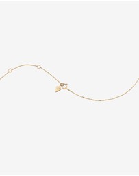 Michael Hill - Paperclip Pendant with 0.02 Carat TW of Diamonds in 10kt Yellow Gold