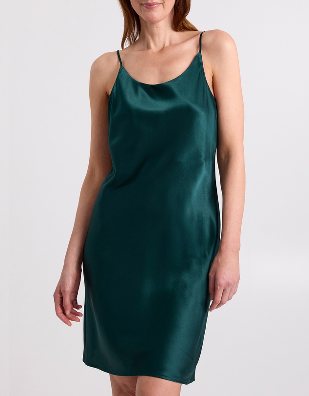 David Lawrence - Cannes Short Silk Sleep Dress