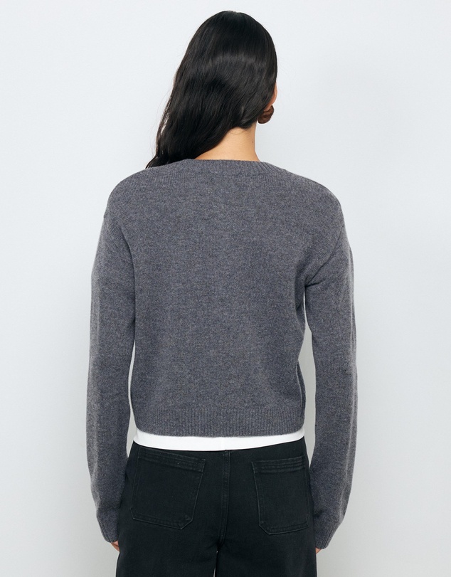 AERE - Sadie Merino Wool Cardigan