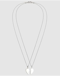 Elli Jewelry - Jewelry Set Heart Valentine 925 Sterling Silver