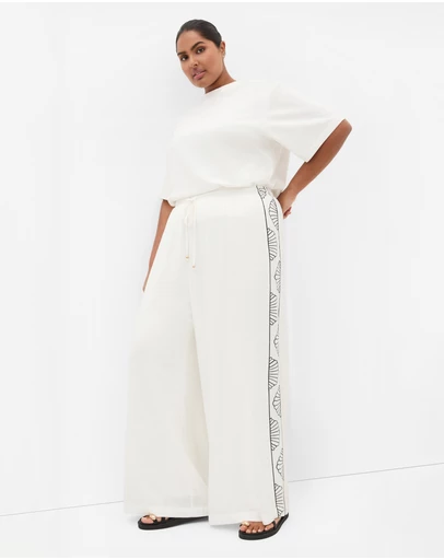 City Chic - Bianca Side Detail Pant