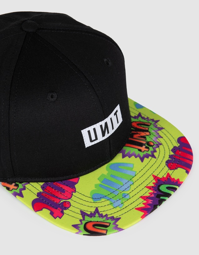UNIT - UNIT Stomp Youth Flat Peak Snapback Cap