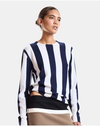 Cynthia Rowley - Sideline Striped Sweater