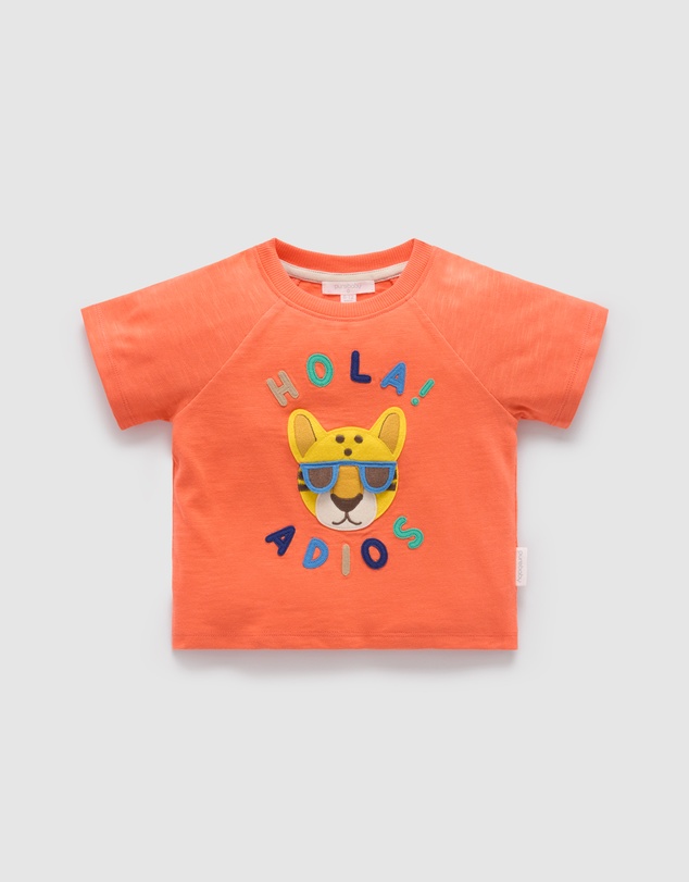 Purebaby - Adios Relaxed Tee -Kids-Babies