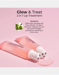 MCoBeauty - Glow & Treat 2-in-1 Lip Oil Treatment - Chocolate