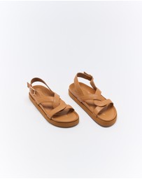 Walnut Melbourne - Murphy Leather Sandal