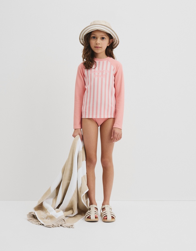 Country Road - Stripe Logo Rash Vest