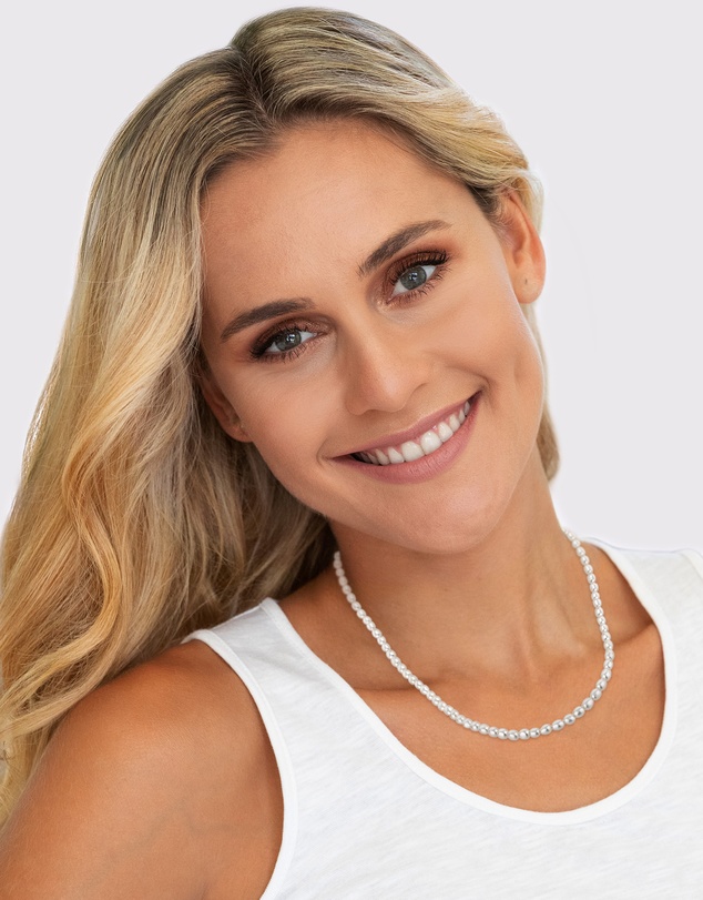 Elli Jewelry - Necklace Pearls 925 Sterling Silver