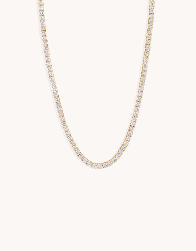 Bianc - Small Tennis Necklace
