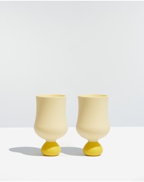 STYLD. - Bubble Goblet Set (2 pcs)