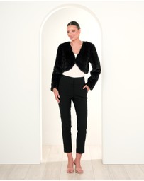 Pilgrim - Ira Faux Fur Bolero