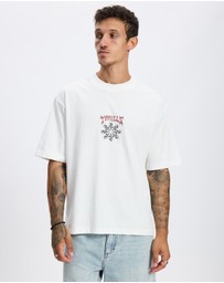 Thrills - Stagger Box Fit Oversize Cropped Tee