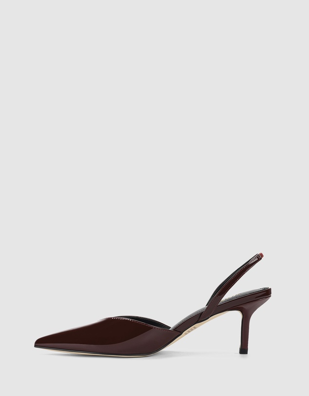 Siren - Yoco Slingback Kitten Heels