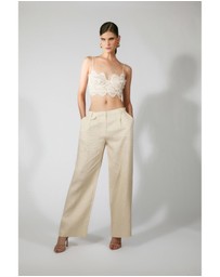 Bardot - Geordy Hipster Linen Pant