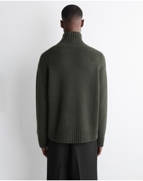 COS - Chunky Cashmere Funnel-Neck Jumper