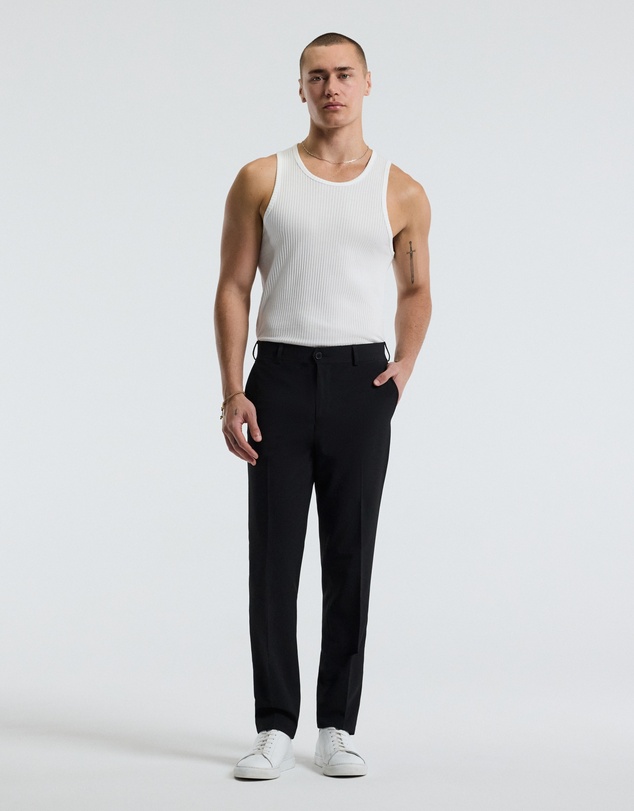 Calibre - Ribbed Tank White