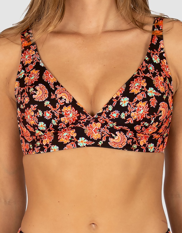 Baku Swimwear - Flamenco D-DD Cup Longline Bikini Bra Top