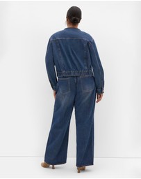City Chic - Plus sizeTalia Denim Jacket - dark wash