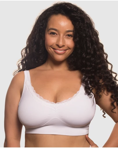 B Free Intimate Apparel - Lace Minimiser Bra (C-D-DD-E-F) Cup