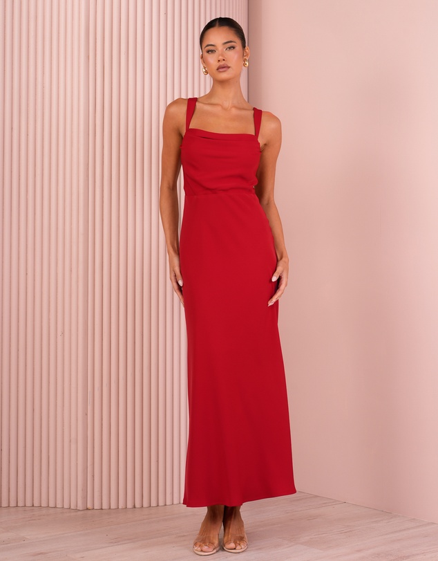 Azzurielle - Kayla Cowl Neck Gown