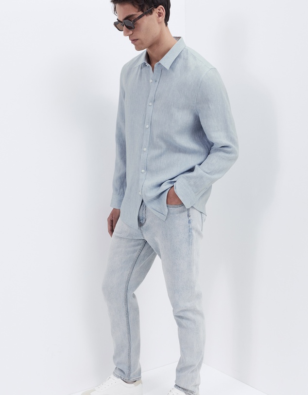 UNISON - Linen Regular Fit Shirt